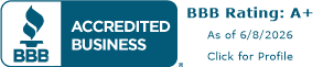 Flood Response A+ BBB Rating seal