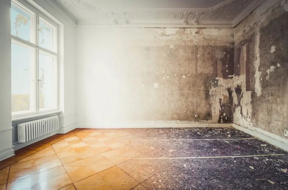 before and after fire damage