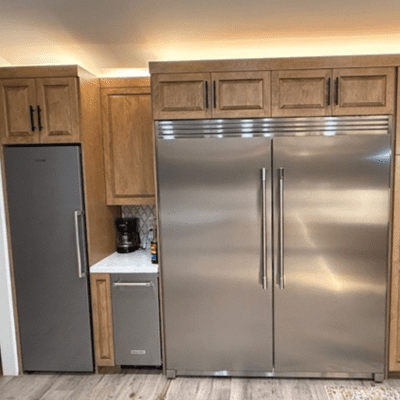 custom cabinetry installed