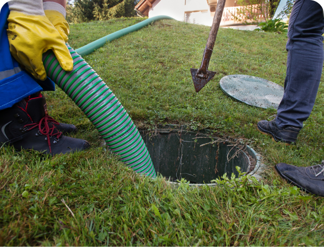 sewage cleanup