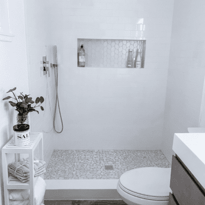 bathroom remodel after picture